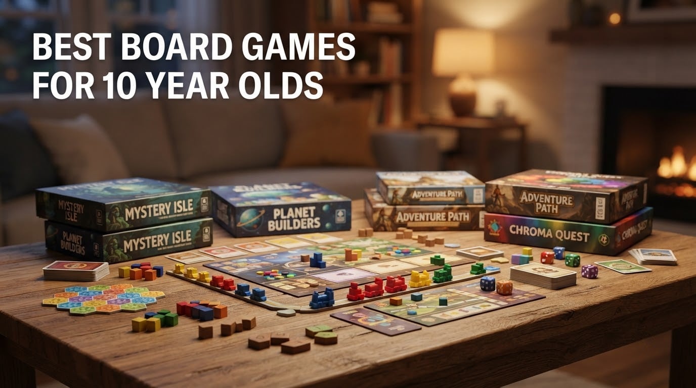 best board games for 10 year olds