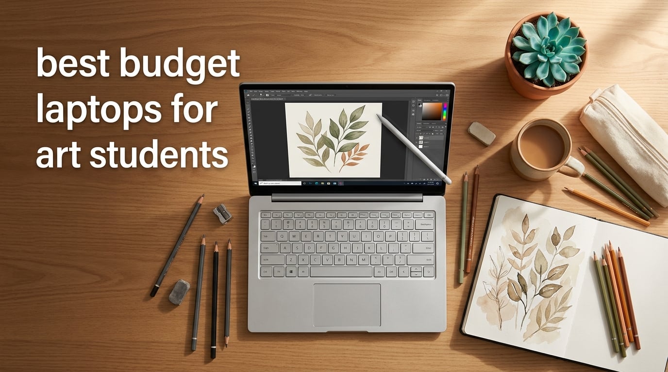best budget laptops for art students