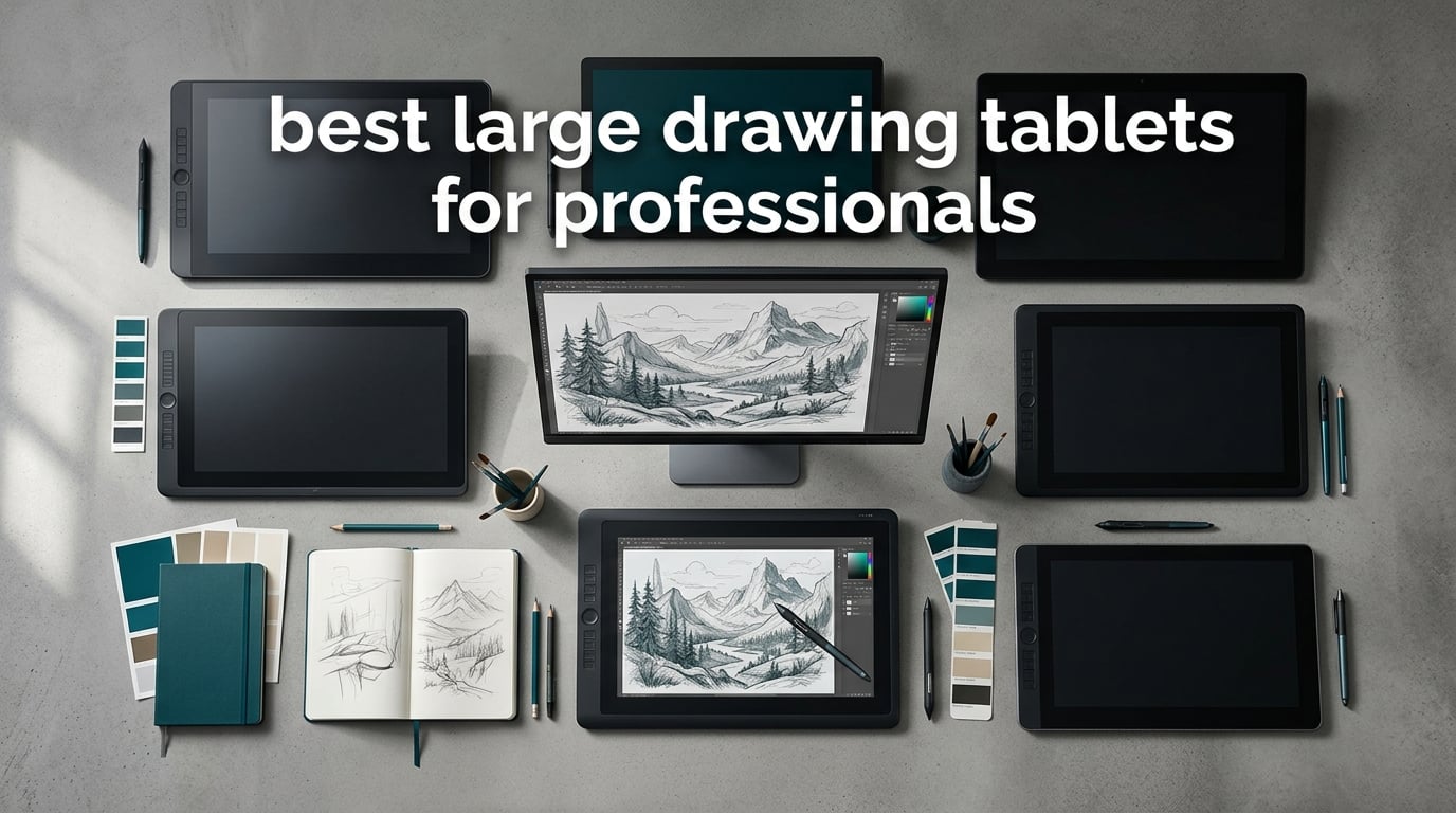 best large drawing tablets for professionals