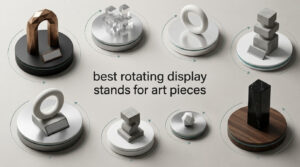 best rotating display stands for art pieces