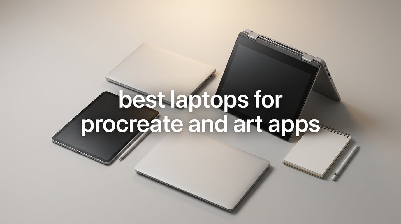 best laptops for procreate and art apps