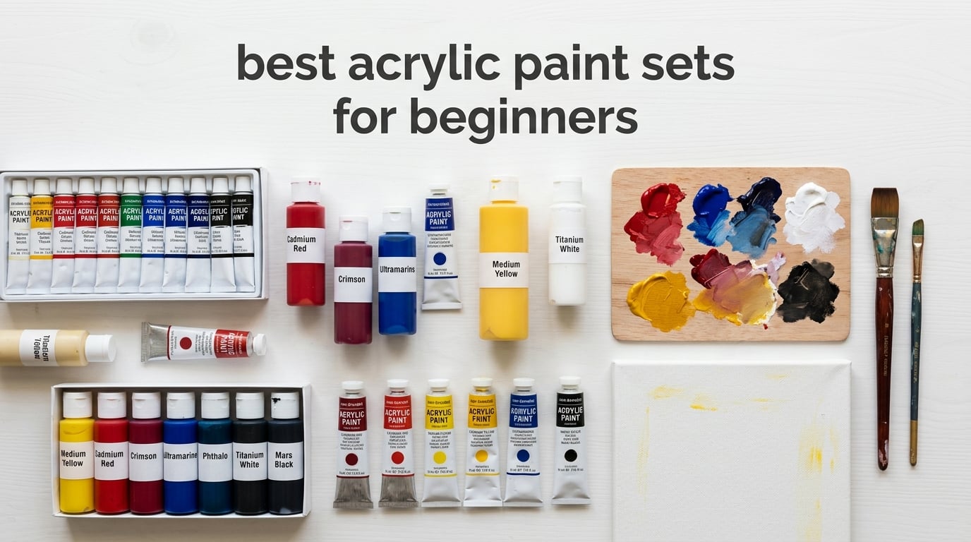 best acrylic paint sets for beginners