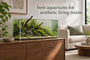 best aquariums for aesthetic living rooms