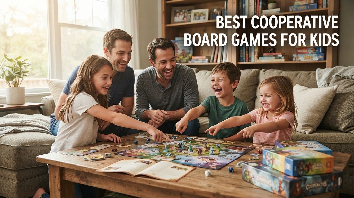 best cooperative board games for kids