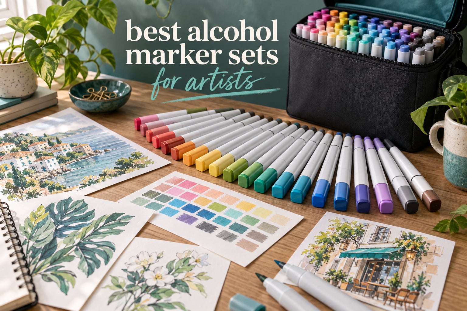 best alcohol marker sets for artists