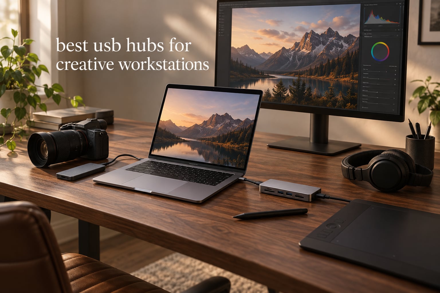 best usb hubs for creative workstations