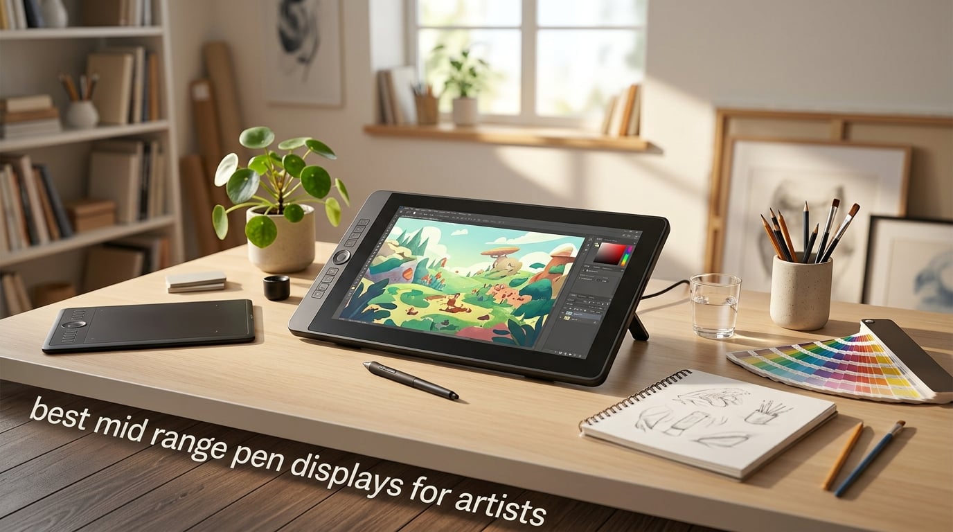 best mid range pen displays for artists