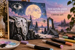 best acrylic paint markers for canvas art