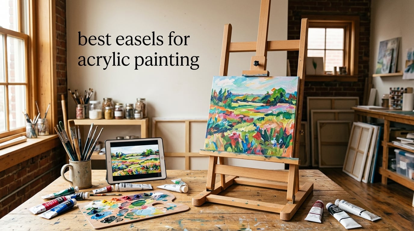 best easels for acrylic painting