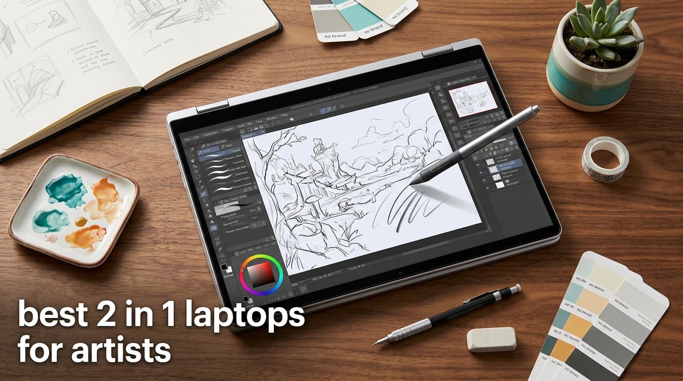 best 2 in 1 laptops for artists