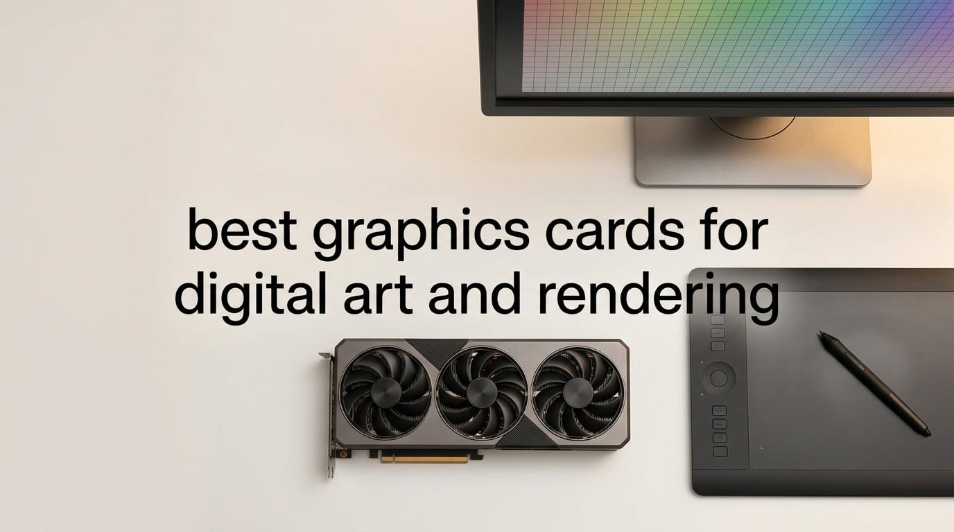 best graphics cards for digital art and rendering