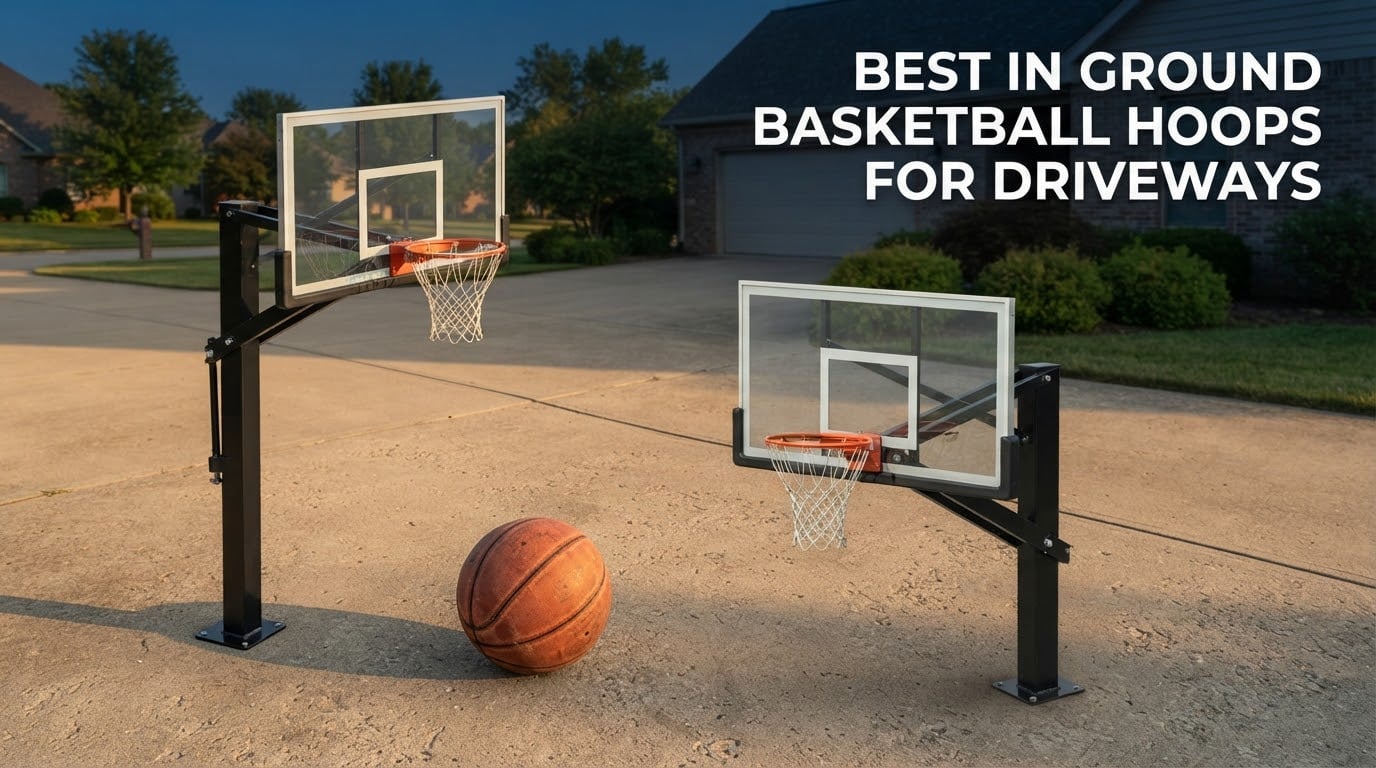 best in ground basketball hoops for driveways