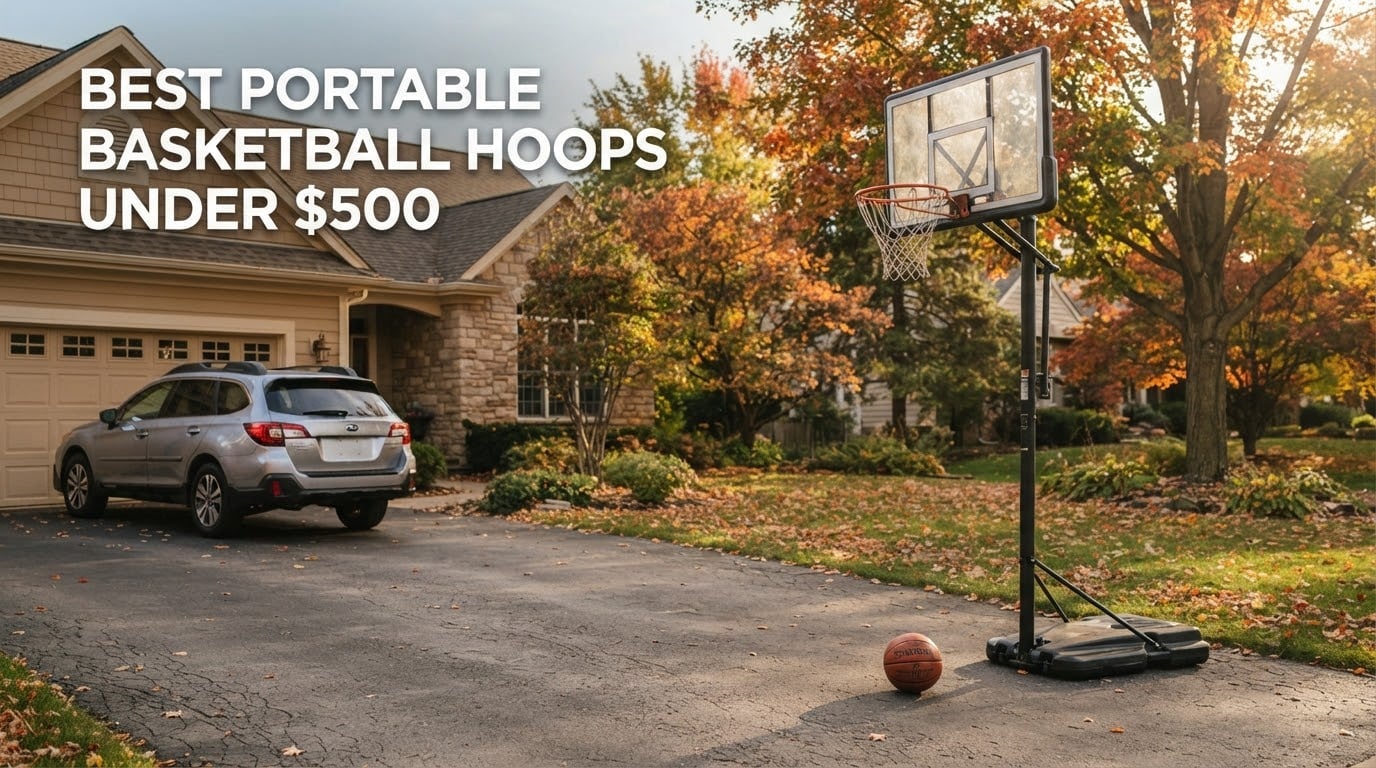 best portable basketball hoops under $500