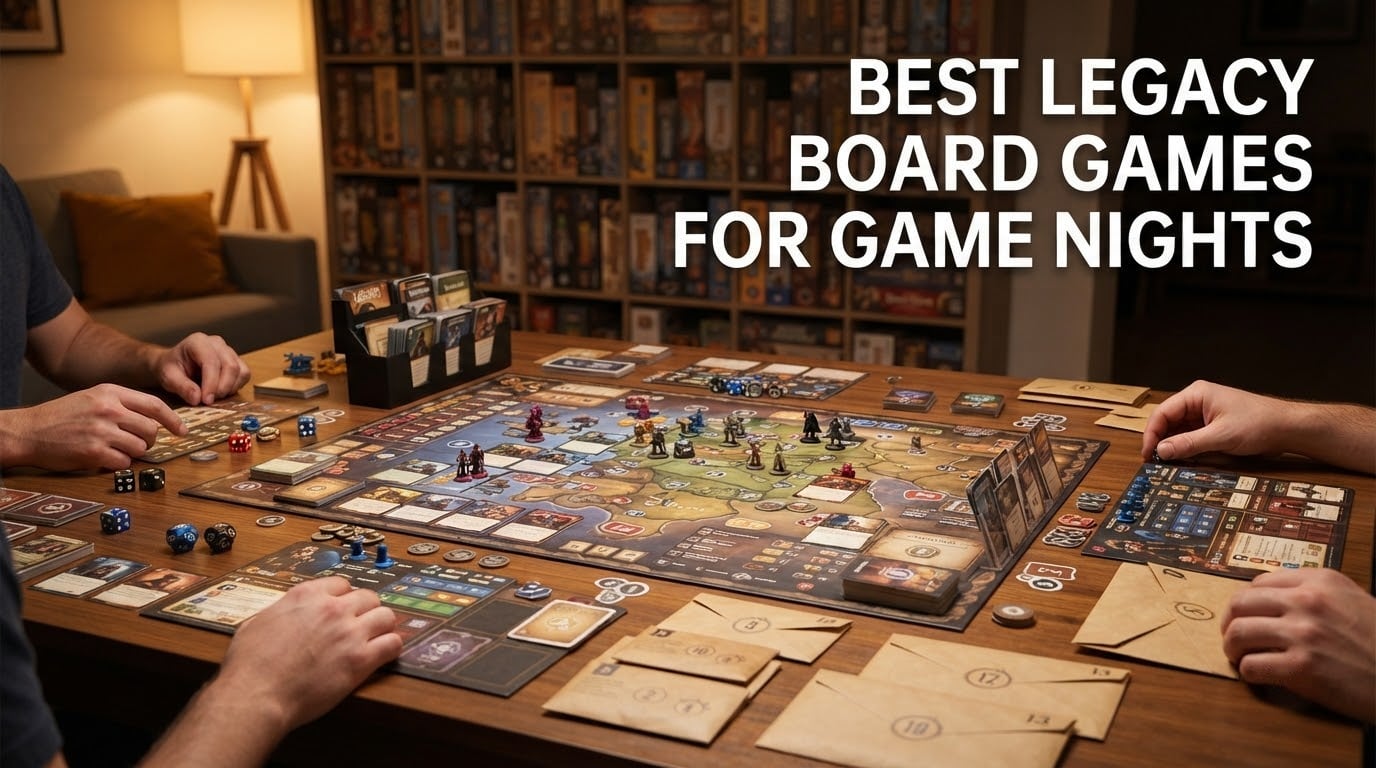 best legacy board games for game nights
