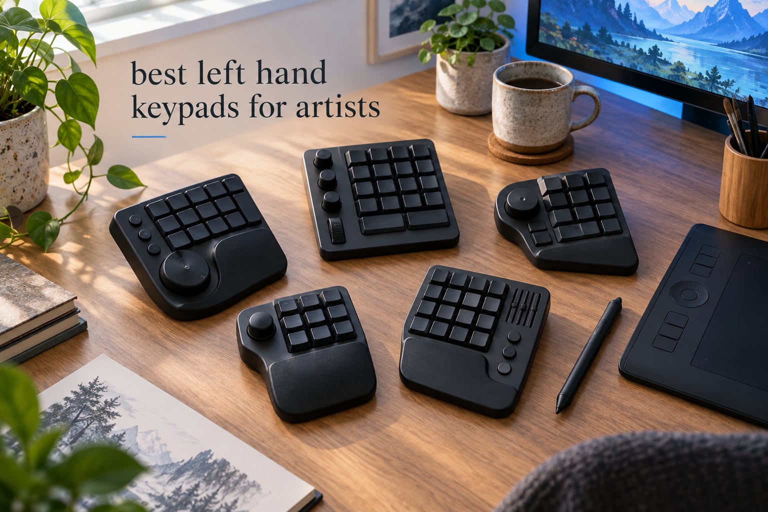 best left hand keypads for artists