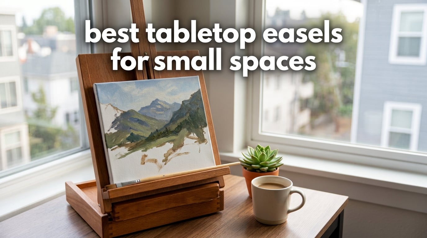 best tabletop easels for small spaces