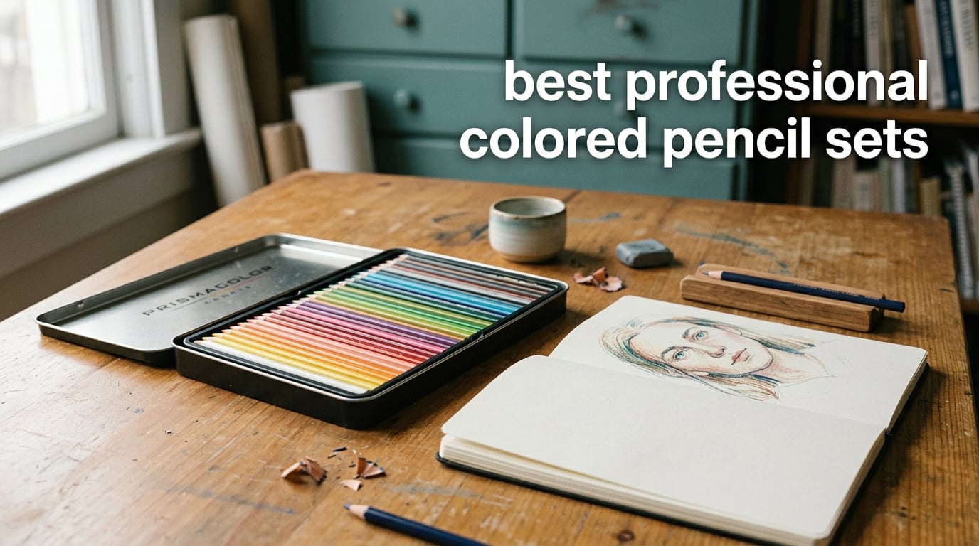 best professional colored pencil sets