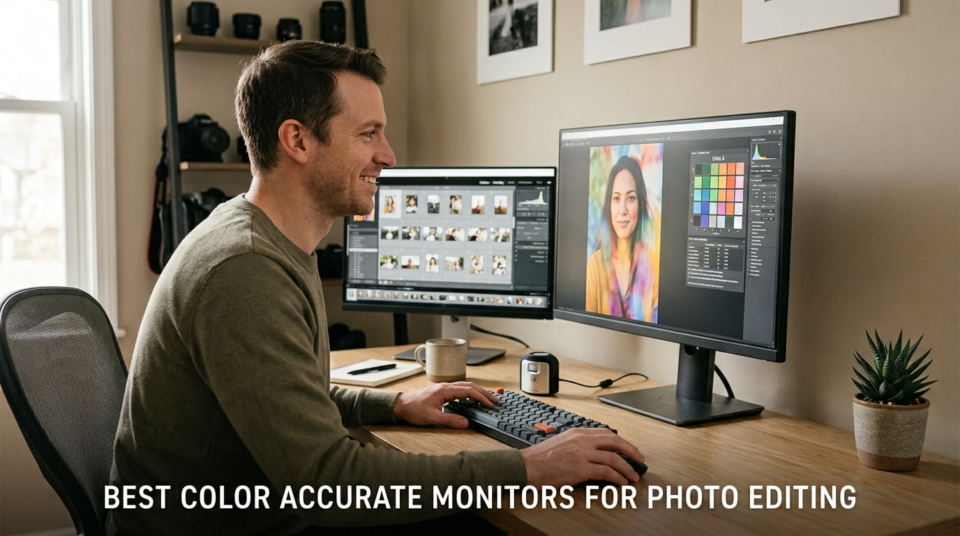 best color accurate monitors for photo editing