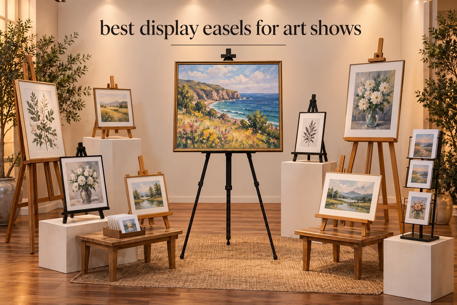 best display easels for art shows